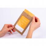 Avery A6 Cardboard Badge Holders 111mm x 166m Kraft (Pack 50) - 4839XL 69894AV