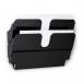 Durable FLEXIPLUS 2 A4 Landscape Magnetic Literature Holder Wall Mounted Document Holder Black - 1709022060 69985DR