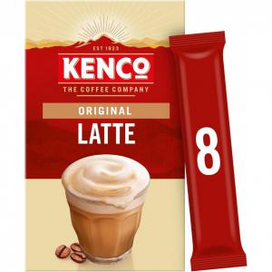 Kenco Latte Instant Coffee Sachets 16.3g Pack 8 - 4070647 70104JD