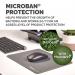 Fellowes Breyta XL Recycled Antibacterial Mousepad Grey - 100139316 70181FE