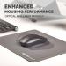 Fellowes Breyta XL Recycled Antibacterial Mousepad Grey - 100139316 70181FE