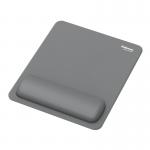 Fellowes Breyta Standard Recycled and Recyclable Antibacterial Mousepad Wrist Rest Grey - 100142556 70300FE