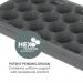 Fellowes Breyta Recyclable Antibacterial Compact Keyboard Wrist Rest Grey - 100142571 70363FE
