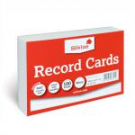 The ValueX Card Indexing ValueX Record Cards feature a clean, crisp white color and a standard size of 152x102mm. The cards are ruled for easy organization and come in a pack of 100. These index cards are perfect for keeping important information organized and easily accessible.