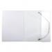 Exacompta Kreacover Elasticated 3 Flap Folder Frosted (Pack 5) - 55188E 70440EX