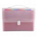 Exacompta Crystal Expanding File with Handle 33x29cm 24 Part - 55698E 70447EX