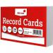 ValueX Record Cards Plain 127x76mm White (Pack 100) - 753 70449SC