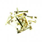 ValueX Paper Fastener 25mm Brass (Pack 500) - 36721 70585WH