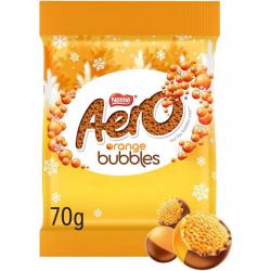 Aero Bubbles Chocolate Orange Pouch Bag 70g - 12587755 70594NE