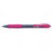 Pilot G-207 Retractable Gel Rollerball Pen 0.7mm Tip 0.39mm Line Pink (Pack 12) - 41101209 70596PT