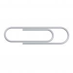 ValueX Paperclip Large Plain 32mm (Pack 250) - 33471 70606WH