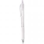 Pilot G-207 Retractable Gel Rollerball Pen 0.7mm Tip 0.39mm Line Pastel White (Pack 12) - 47101250 70659PT