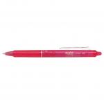 Pilot FriXion Clicker Erasable Retractable Gel Rollerball Pen 0.7mm Tip 0.35mm Line Pink (Pack 12) - 229101209 70729PT