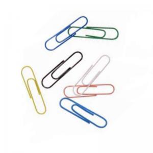 ValueX Paperclip Large Plain 32mm Assorted Colours Pack 100 - 30601
