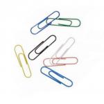 ValueX Paperclip Large Plain 33mm Assorted Colours (Pack 100) - 30601 70760WH