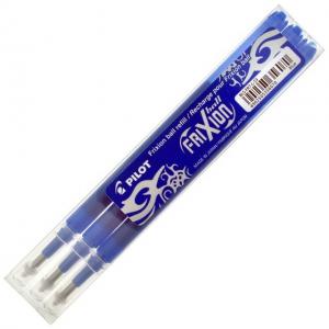 Pilot FriXion BallClicker Pen Refill 0.5mm Tip Blue Pack 3 - 77300303