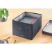 Leitz Fabric Storage Box with Lid Medium Grey (Pack 2) - 61440089 70867AC