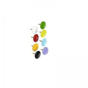 ValueX Drawing Pin 9.5mm Assorted Colours Pack 50 - 26151 70872WH