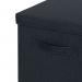 Leitz Fabric Storage Box with Lid Large Grey (Pack 2) - 61450089 70874AC
