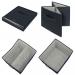 Leitz Fabric Storage Box with Lid Large Grey (Pack 2) - 61450089 70874AC
