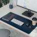 Leitz Desk Mat 40x80cm Dark Blue - 53820068 70986AC