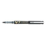 Pilot Begreen V7 Hi-Tecpoint Cartridge System Liquid Ink Rollerball Pen Recycled 0.7mm Tip 0.5mm Line Black (Pack 10) - 4902505442865 70988PT