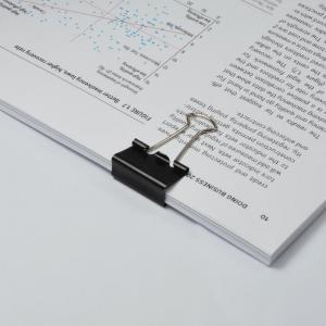 ValueX Foldback Clip 25mm Black Pack 10 - 23731 70998WH