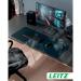 Leitz DeskMat XL 100x40cm Velvet Grey - 53840089 71007AC