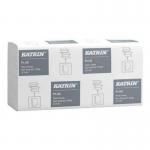 Katrin Plus Z-fold Non-Stop Paper Towels Medium Wide 15x160 Sheets 2-Ply (Pack 2400 Towels) - 61587 71028MT