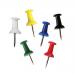 ValueX Push Pin Assorted Colours (Pack 25) - 20461 71166WH