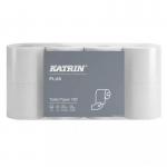 Katrin Plus Toilet Paper Rolls 180 Sheets 3-Ply Packed 8x7 (Pack 56 rolls) - 87709 71175MT