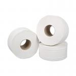 ValueX Mini Jumbo Toilet Roll 2 Ply 200m 76mm Core White (Pack 12) 1105224 71233CP