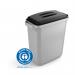 Durable Durabin ECO 80% Recycled Plastic 60L Waste Recycling Bin Lid Black - 1800504221 71287DR