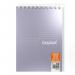 Luxpad Wirebound Shorthand Metallic Notebook A5 160 Pages 80GSM (Pack 3) - LUX160MAC 71350SC