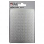 Blick Labels Circles White 8mm 490 Labels x20 (Pack 9800) - RS000853 71441LM