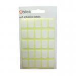 Blick Labels Office White 12x18mm 175 Labels x20 (Pack 3500) - RS002758 71476LM