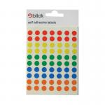 Blick Labels Circles Assorted 8mm 350 Labels x20 (Pack 7000) - RS003656 71511LM