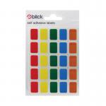 Blick Labels Assorted 12x18mm 120 Labels x20 (Pack 2400) - RS006251 71574LM