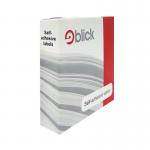 Blick Labels Dispenser Pack White D2550 25x50mm (Pack 400 Labels) - RS008958 71588LM