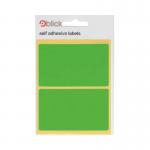 Blick Labels Fluorescent Green 50x80mm 8 Labels x20 (Pack 160) - RS010654 71595LM