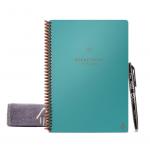 Rocketbook Fusion Executive A5 Reusable Smart Notebook 42 Multi-Format Style Pages Teal 515917 71607BC