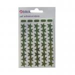 Blick Labels Metallic Stars Gold 14mm 135 Stickers x20 (Pack 2700) - RS025351 71679LM