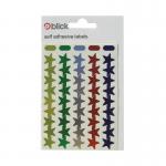 Blick Labels Metallic Stars Assorted 14mm 90 Stickers x20 (Pack 1800) - RS026150 71686LM
