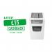 Leitz IQ Slim Home Office Cross Cut Shredder 23 Litre 10 Sheet White 80011000 71842AC