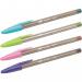 Bic Cristal FUN Assorted 1.6mm Ballpoint Pen (Pack 4) - 524173 71917BC