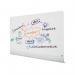 Nobo Impression Pro Magnetic Glass Whiteboard with Concealed Pen Tray 1260x710mm White 1905192 71947AC