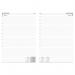 ValueX Academic A4 Hardback Day To Page Diary with Ribbon Marker 20262027 Blue - A41E Blue 71959SY