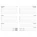 ValueX Academic A4 Mid Year Hardback Week To View Diary with Ribbon Marker 20262027 Black - A43E Black 71966SY