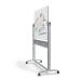 Nobo Mobile Magnetic Glass Whiteboard Brilliant White 1200x900mm 1903943 71975AC