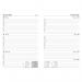 ValueX Academic A5 Mid Year Hardback Week To View Diary with Ribbon Marker 20262027 Black - A53E Black 71994SY